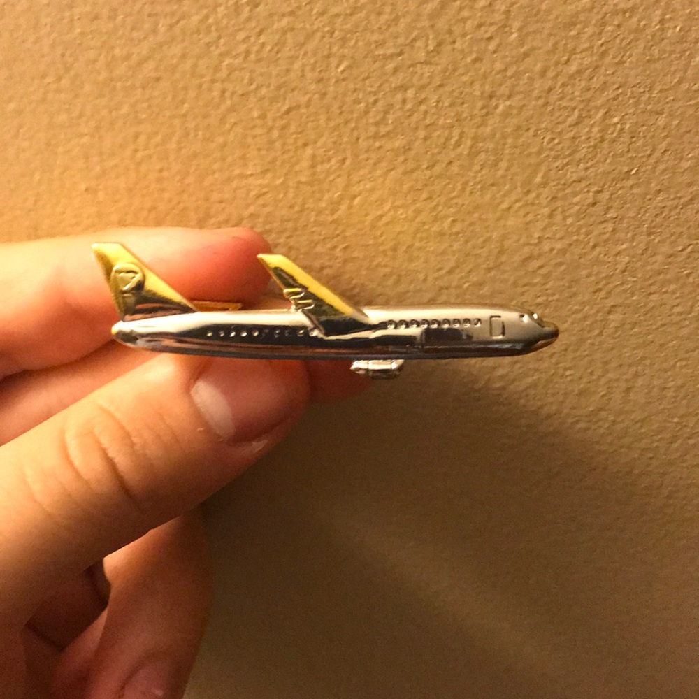 Airplane Tie Clip